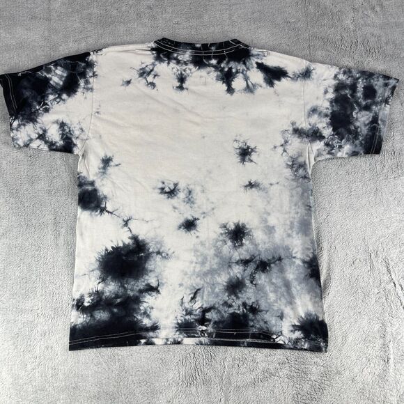 AC/DC T-Shirt Mens Medium Black white Tie Dye Graphic Blow Up Your Video - Picture 2 of 8